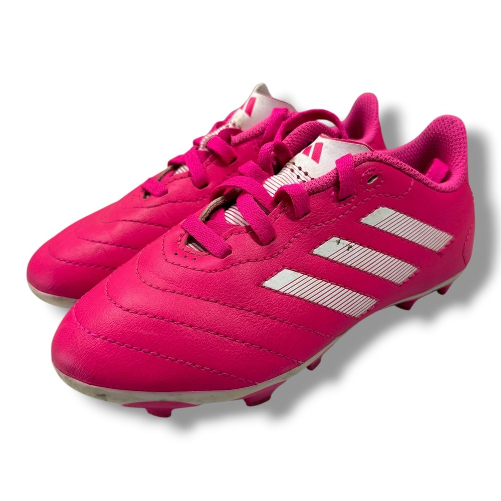 Adidas Goletto Boys Size 11K Soccer Cleats Pink White